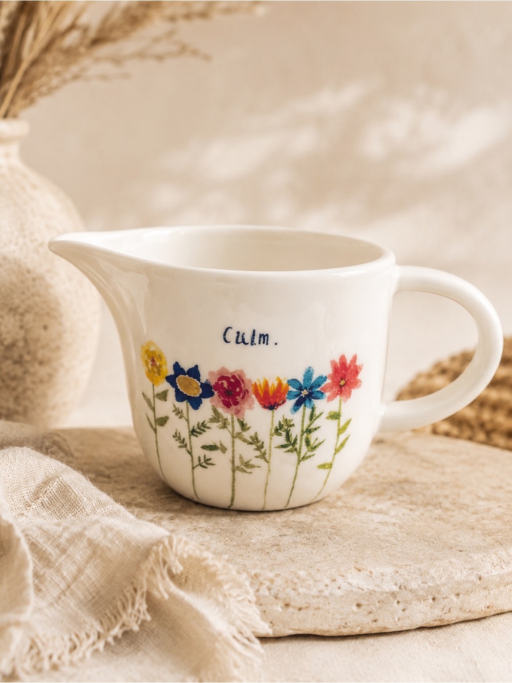 Rae Dunn Creamer Mother’s Day Watercolor‎ Cream Kitchen Dining Decor